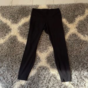Black Lululemon leggings in a size 12 never worn.